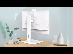 White Office 24 Inch All In One Komputer Desktop Drive DVD