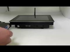 Open Frame 10,1 Inch Industrial Touch Screen Monitor Dinding Dipasang Semua Dalam Satu PC