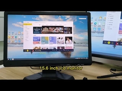 Widescreen 15.6 Inch 16:9 LED Computer Monitor Dengan Panel IPS TFT