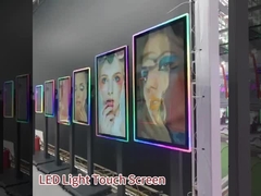 Monitor Layar Sentuh Melengkung 43 Inci