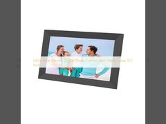 Ultra Wide Electric Digital Photo Frame dengan Video Loop 10,1 Inch