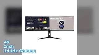 Monitor Gaming 49 Inci Layar Imersif 144Hz