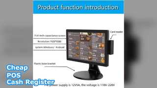 Mesin Kasir POS Murah 15.6 Inch Android Retail