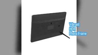 Lingkaran Bingkai Foto Digital HDR 13,3 Inci