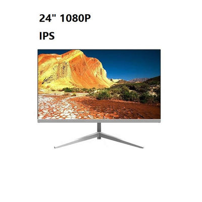 Frameless LCD Monitor Komputer Kantor 23,8 24 Inch IPS Desktop Computer LED Monitor
