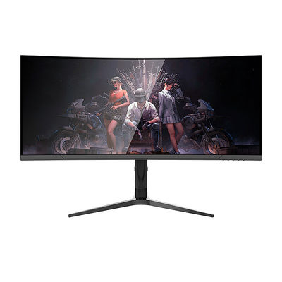 3440 X 1440 34 Inch Gaming LED Monitor Curved Screen 4K 165hz Rich Interface