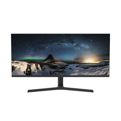 Monitor Layar Gaming LCD 34 Inci Kustom Monitor Definisi Tinggi Penuh Monitor PC Gaming 4k 75hz