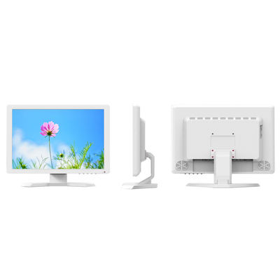 1280 X 1024P Putih Wall Mounted Front Screen Medis 19 Inch LCD Monitor