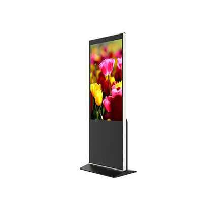 Indoor 43 Inch Vertikal All In One Free Standing Digital Display All In One PC Komputer
