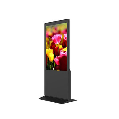 Disesuaikan 32 Inci Lantai Berdiri Digital Signage Vertikal Iklan Semua Dalam Satu PC Monitor