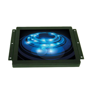 Disesuaikan Open Frame Monitor Kecerahan Tinggi Layar LCD 10,4 Inch Monitor Metal Casing