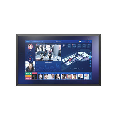 Custom Touch Monitor 43 Inch Capacitive Touch Screen High Brightness Wall Mounted Industrial Touch Monitor