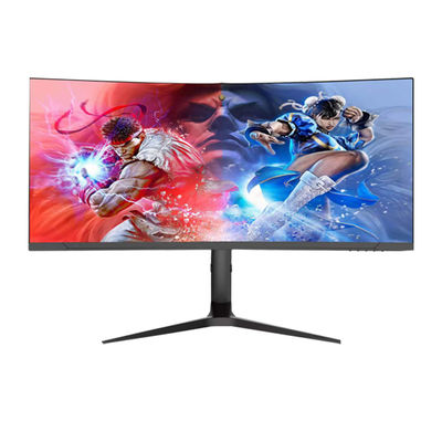 34 Inch Curved Screen Monitor IPS LCD Monitor 75hz 100hz Gaming Komputer Monitor