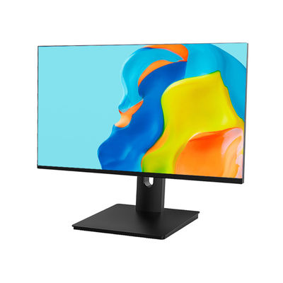 Angkat dan putar LCD LED Monitor Komputer Kantor 23.8 24 Inch IPS Frameless Screen Monitor