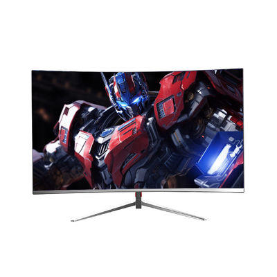 1920 X 1080 Gaming LED Monitor 27 Inch Curved Monitor 75hz Monitor layar komputer