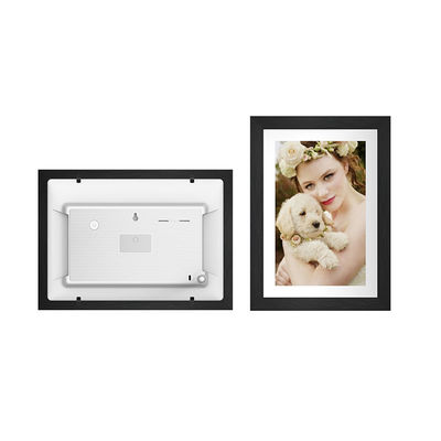 10.1 Inch Digital Photo Frames Smart IPS LCD Digital Video Photo Frame Dengan Gambar Resolusi Tinggi & Video Display