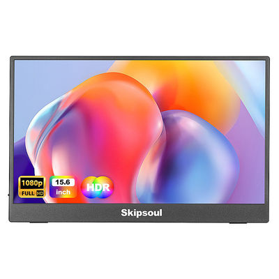 Pabrik 15.6 Inch Portable Monitor 1920*1080P Gaming Screen Monitor dengan Laptop Ps4/5