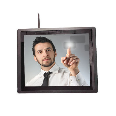 Disesuaikan 19 Inch All In One Computer Monitor HD Industrial Monitor Dengan Panel Layar Sentuh