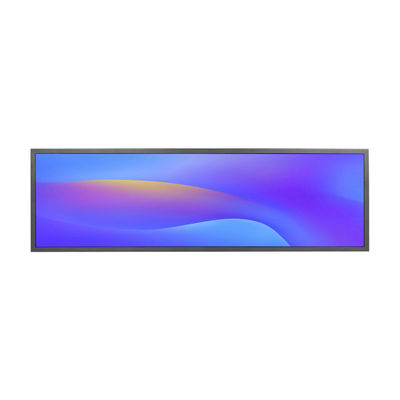 28.6 Inch Ultra Wide Shelf Edge Advertising Digital Signage Monitor Jenis Layar Tampilan LED Bar
