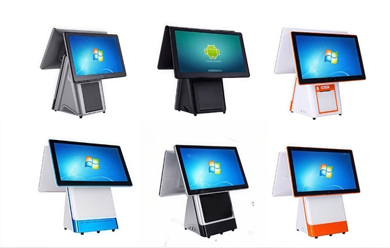 Monitor POS Layar Ganda 15,6 Inci dengan Resolusi 1920x1080P