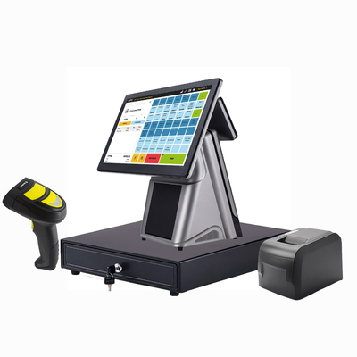 15.6 Inch Pos System Kasir Registri Dengan Printer All-in-one Pos